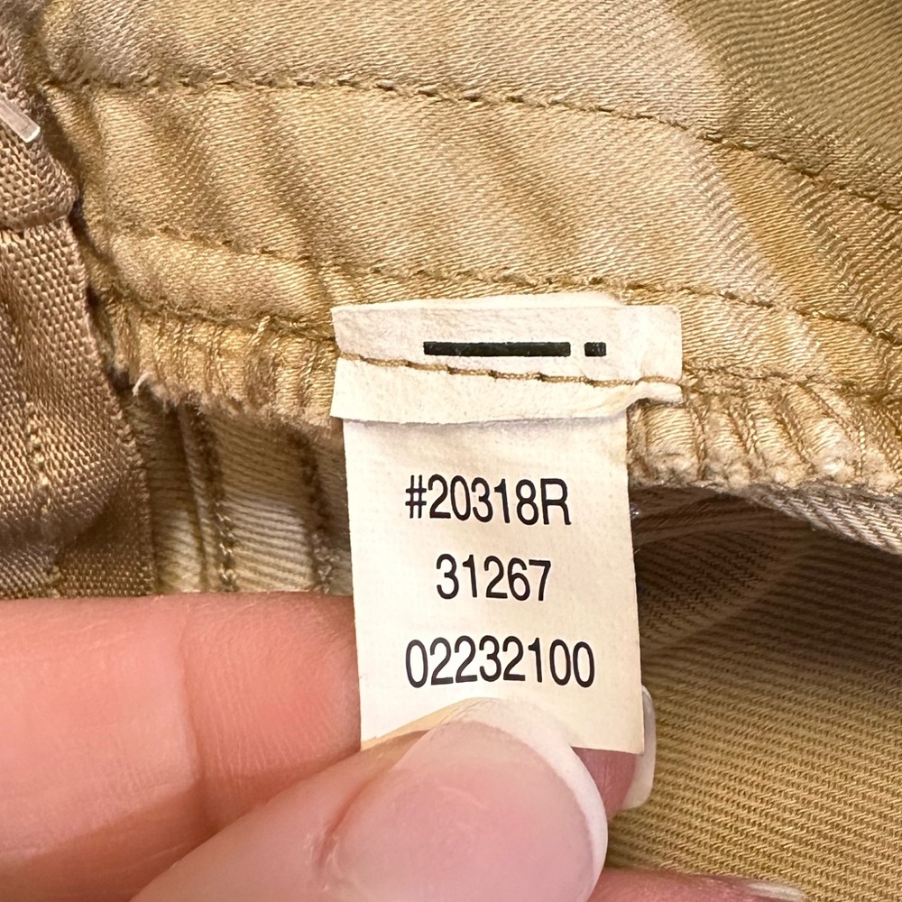 SPANX Stretch Twill Shorts 5” in Almond - Picture 11 of 13